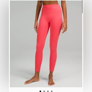 Lululemon NWOT rasberry crème align leggings